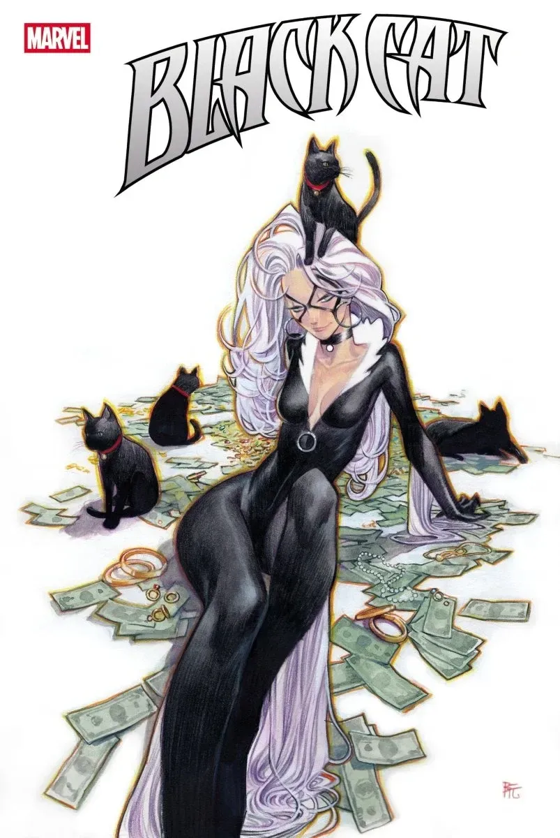 Обкладинка коміксу «Black Cat: Jackpot»